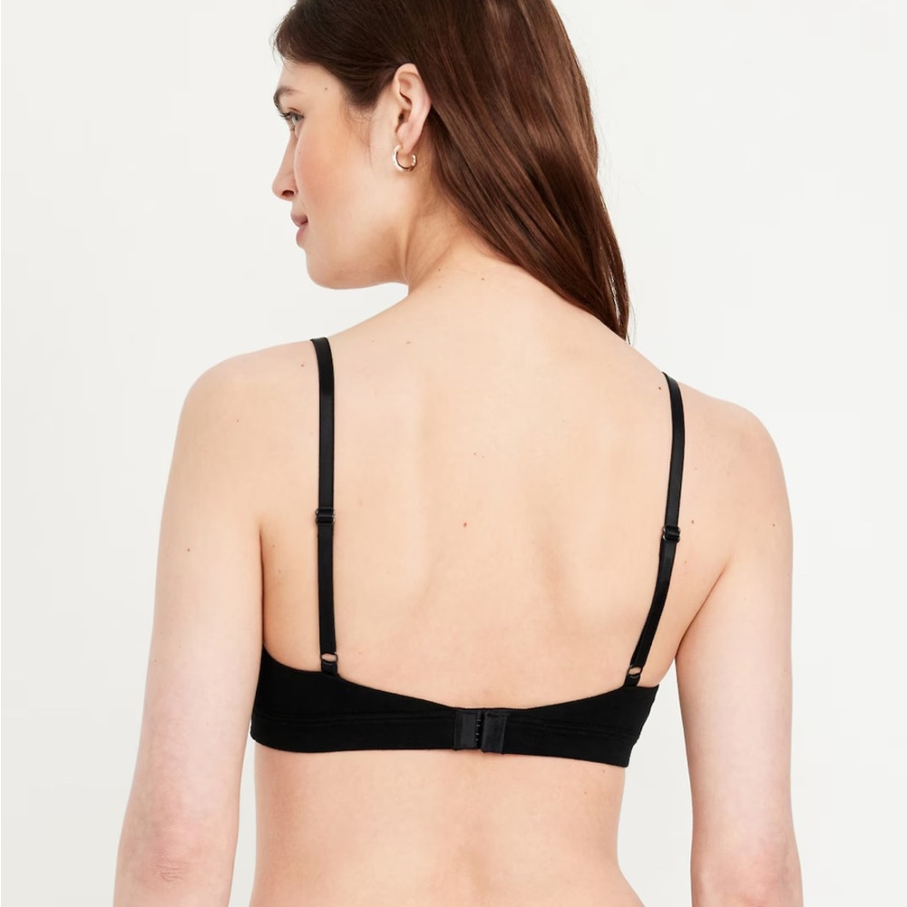 4-Pack V-Neck Mesh Triangle Bralette Top